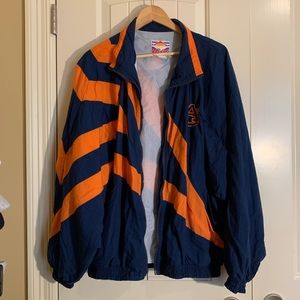 vintage auburn university windbreaker